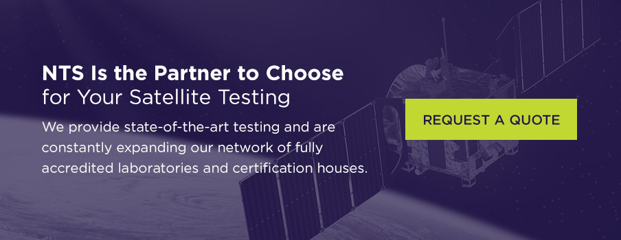 nts provides satellite testing